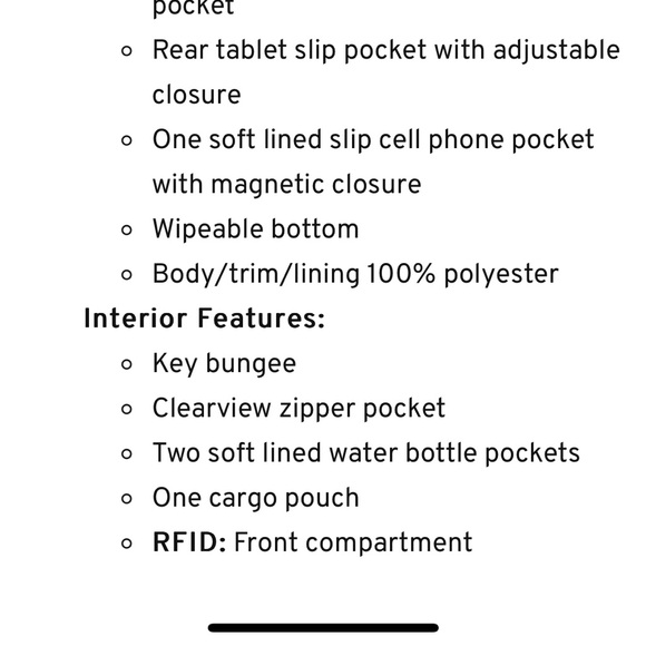 Lug Hatchback SE, Magenta, NWT - Picture 12 of 12